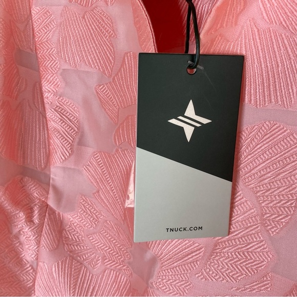 Tuckernuck Palmerston Mini Dress-Bellini Fil Coupe-Pink-Womens M & L-NEW-Wedding - Picture 7 of 15